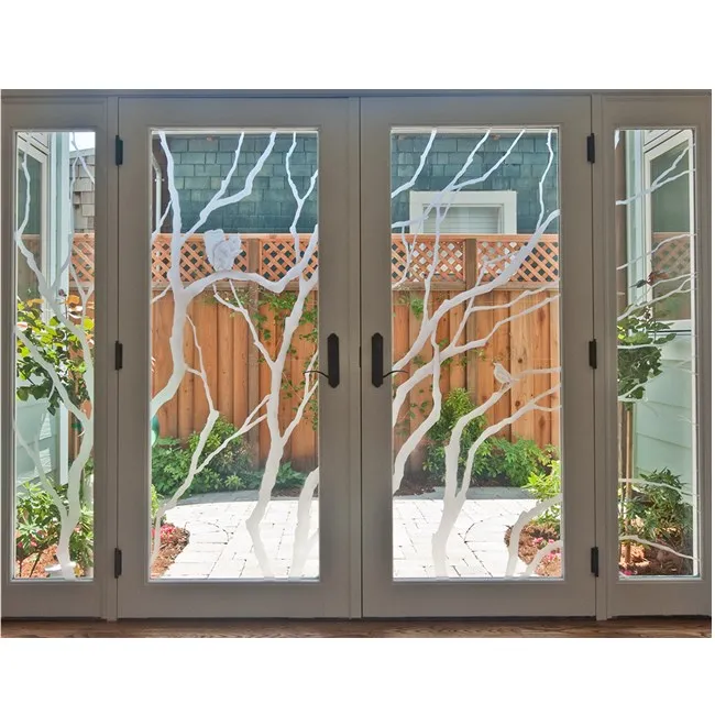 Door Adjustable Security Louver Aluminium Panel Exterior Glass Louvre Window