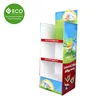 Cardboard 3 Tier Serving Trays Floor Display Stand, Mug Display Rack