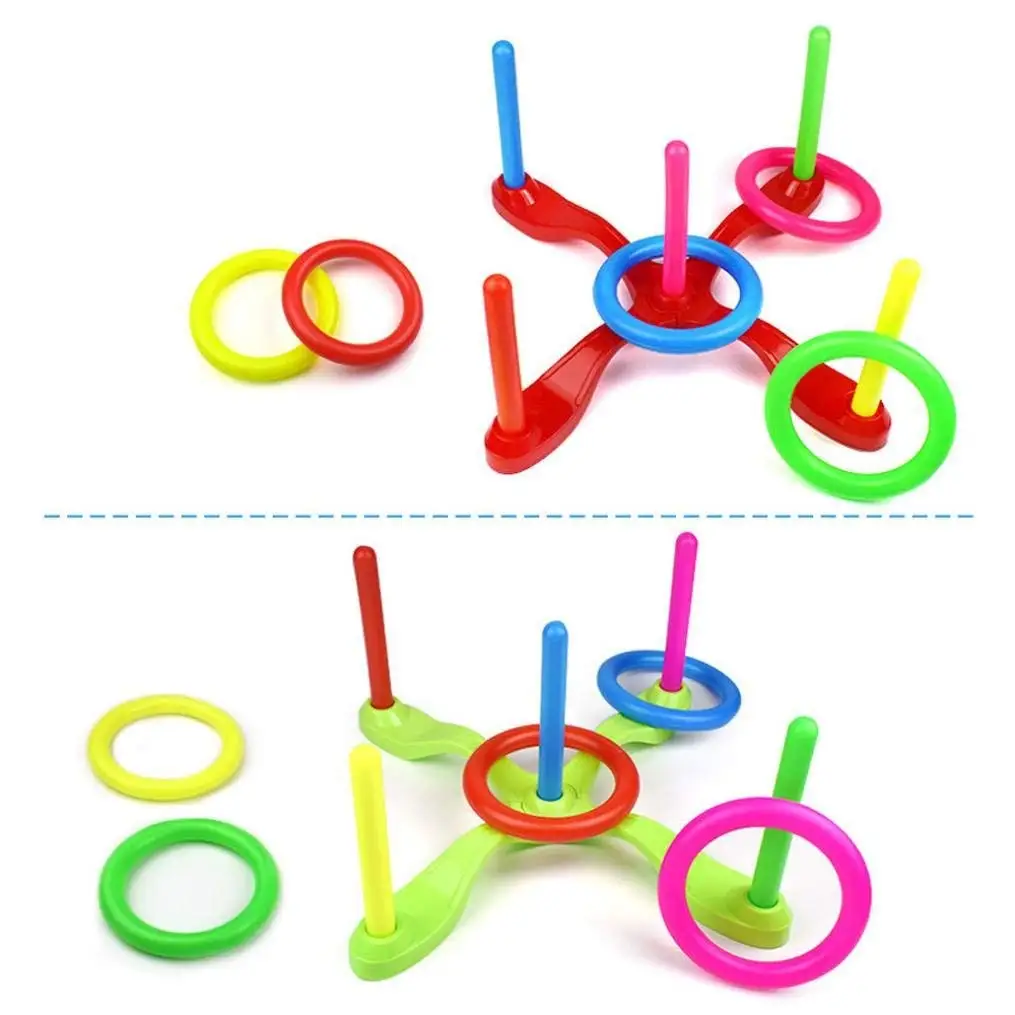 24 Pcs Toy Cubby Ring Toss Ring a bottle Game Set 2 5 Inches Ring Toss Sports Outdoors Kmotors 