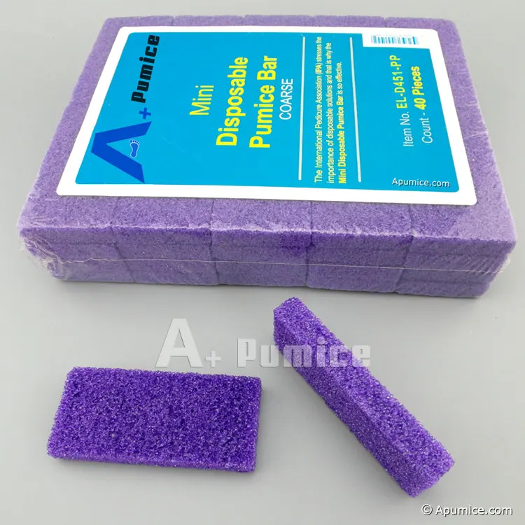 40Pc Disposable Mini Foot Pumice Bar Sponge Callus Remover