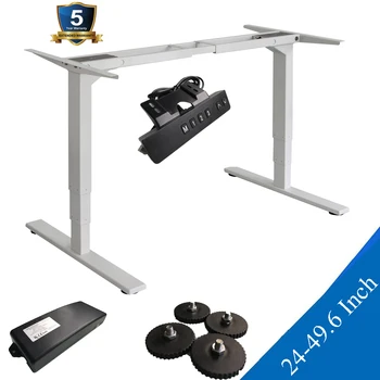 Electric Stand Up Desk Frame W Dual Motor Ergonomic Height