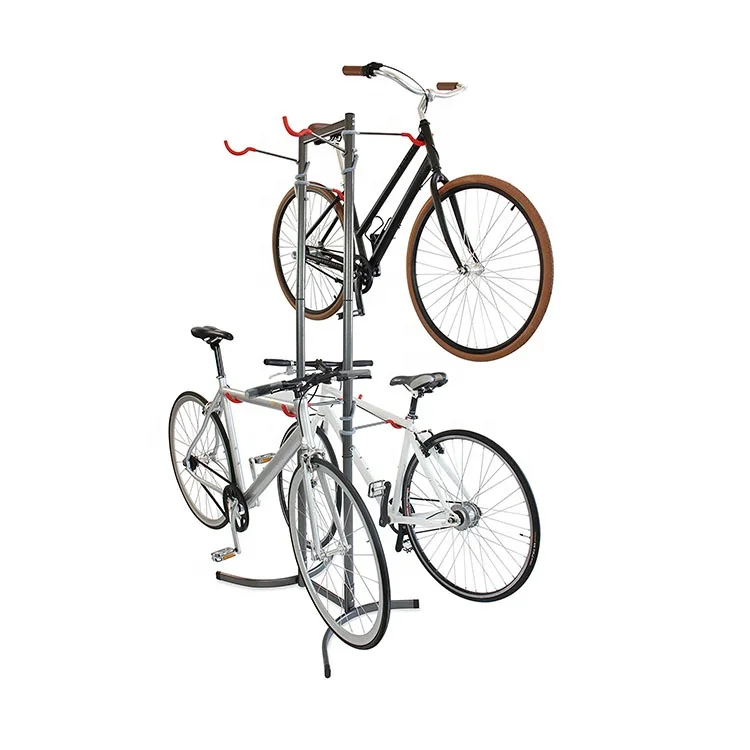 thumbnail image 2 of SEGAWE Adjustable Garage Bike Rack – Holds 5 Bikes, Floor Parking Stand Indoor/Outdoor 2 of 2