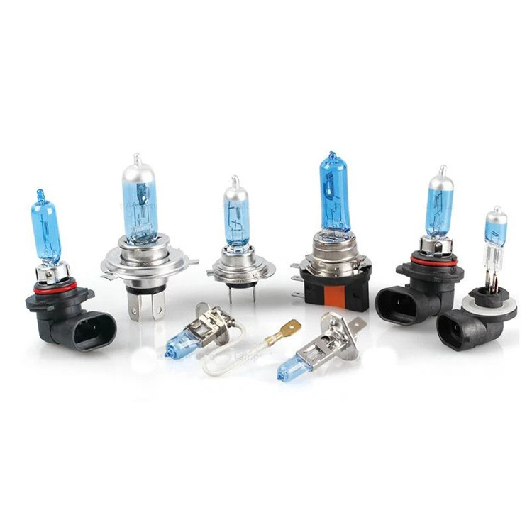 Halogen Bulb H7 H4 H3 H1 H8 H9 H11 9005 HB3 9006 HB4 Car Headlight Lamp 12V 55W 60/55W 5000K Super White Quartz Glass