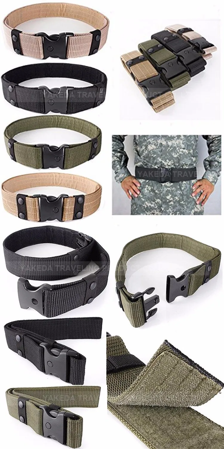 Yakeda Adjustable Survival Tactical Nylon Belt High Quality Police Duty