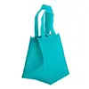 New pattern rose red metallic lamination non woven recycled tote bag