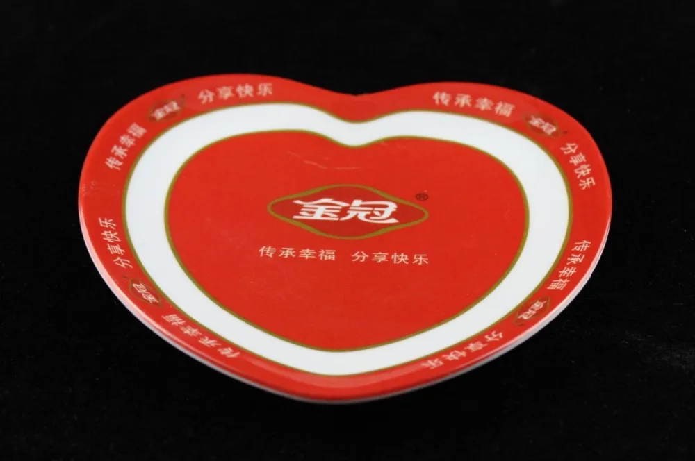 100%melamine cardioid plate