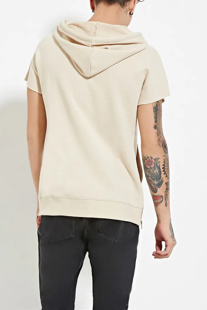 Wholesale Cool Blank Short Sleeve Hoodie - Buy Short Sleeve Hoodie,Cool ...