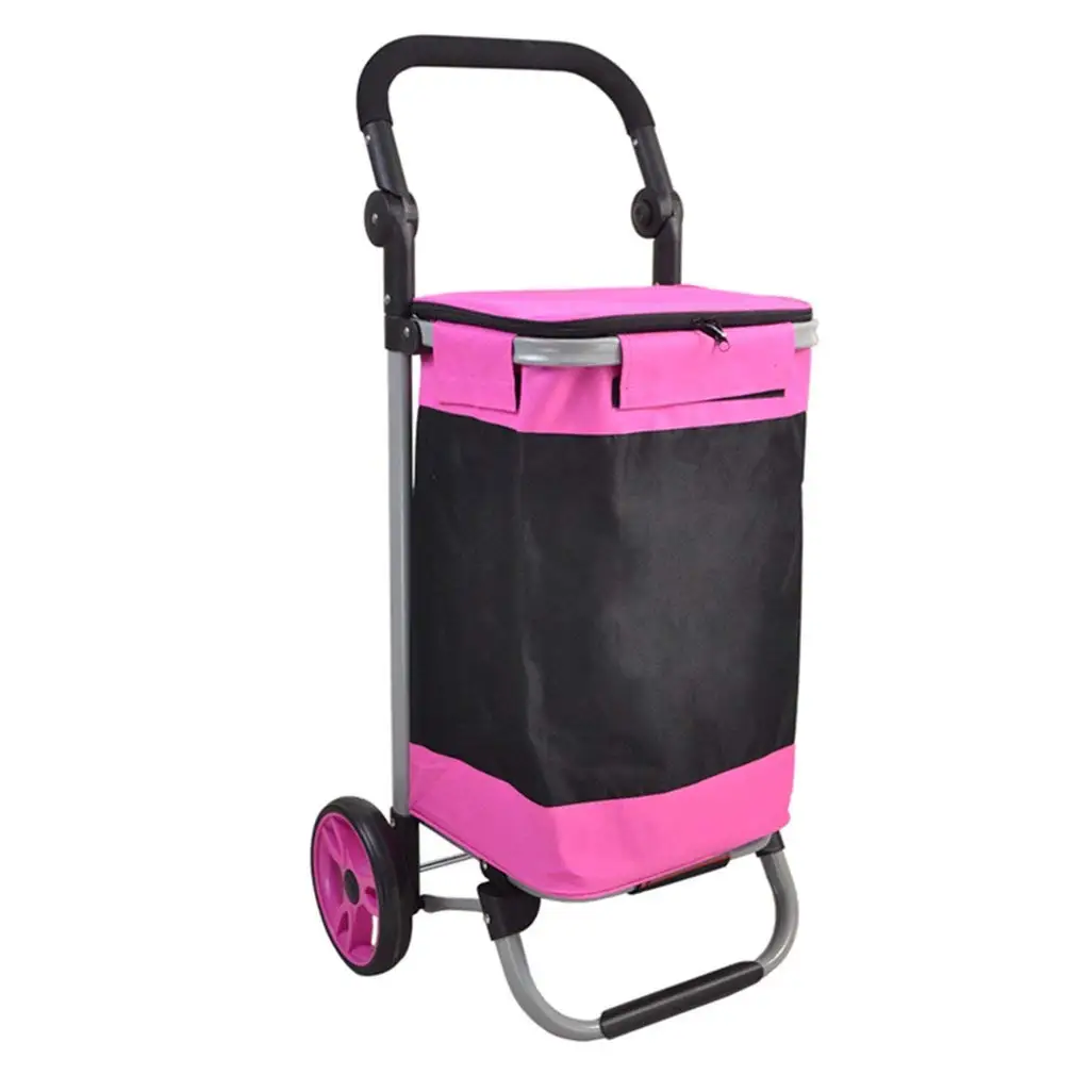 shopping trolley 4 wheels lightweight