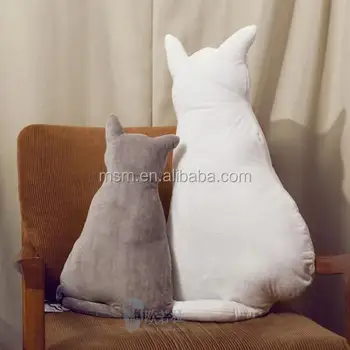 cat shaped pillow