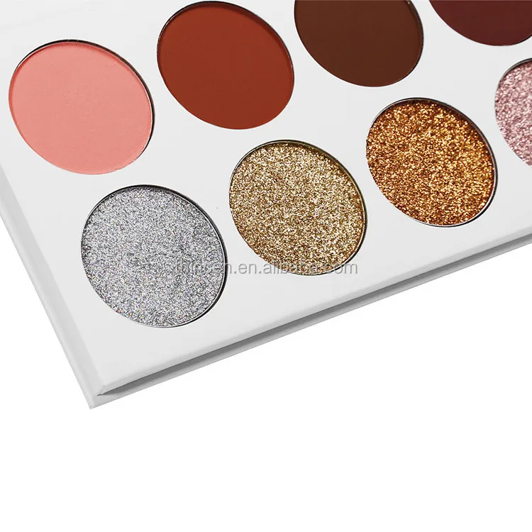 10 Color Makeup Cosmetic Case Waterproof High Pigment Eyeshadow Palette