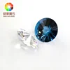 Zircon Blue Synehetic Spinel gemstone umbrella-shaped CUT for jewelry making