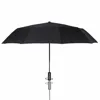 High Quality Promotion Auto Open 3 Folding Umbrella With Customer Logo Printing