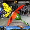 MY Dino-N118 theme park giant insects sculpture animatronic insects in fiberglass/resin for park facility