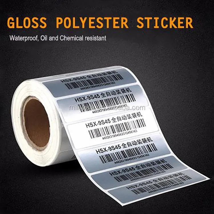 polyester label paper