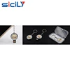 Thumb USB Flash Drive Round Shape 4GB Pen Drive Full Capacity Key Chain USB Disks with Epoxy Logo