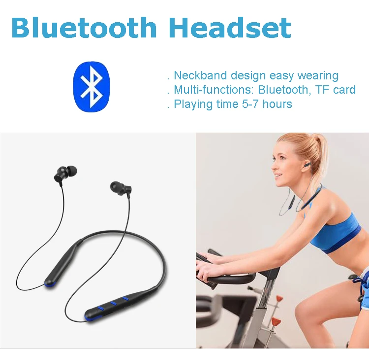 Amazon newest trending China manufacturer direct supply wireless neckband bluetooth headset - ANKUX.COM