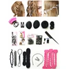 20 different type Hair accessories kit Braider Donut Hair Clip kit For Women Girls Rubber Band Tie Magic Hair Bun Hairpins