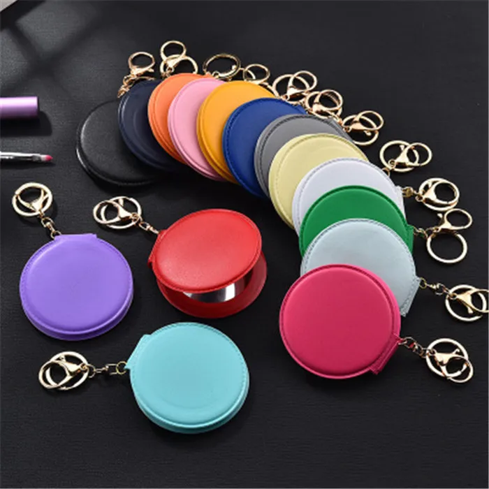 Cosmetic Mirror Keychain Mini Round Mirror Key Chain Buy Cosmetic