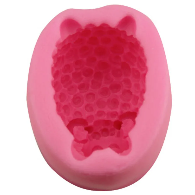 Hot Sale Lovely Animal Sheep Goat Milk Soap Mold Silicone Easy Release