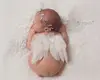 Handmade Angel Wings with Headband Newborn Photography Props Accessories Infant Baby Photo Props