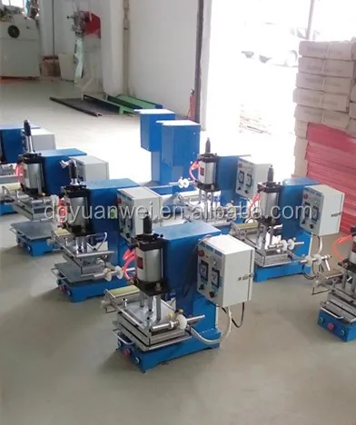 Automatic Foil Feeding Pneumatic Hot Stamping Machine For Embossing ...