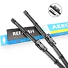 Front Windshield Wiper Blades for Volkswagen VW Passat B7 Fit 19 mm Push Button Arms Model Year From 2012 - 2015