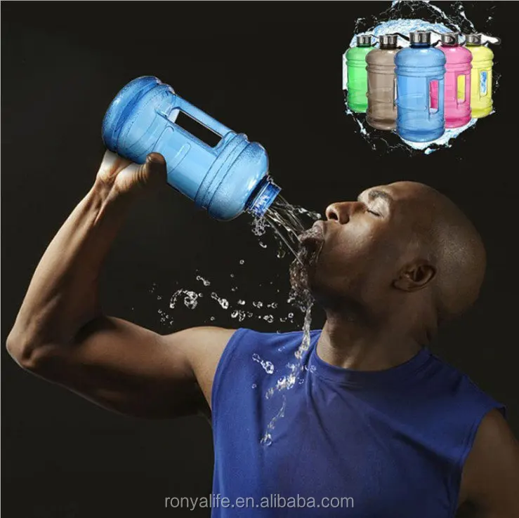 2.2l Large Gym Bottle Fitness 2 Liter Sports Water Bottle With Handle