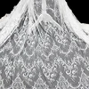 2018 new design french lace materials elegant fancy lace fabric white guipure wedding lace fabric for dresses