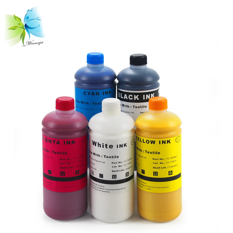 Winnerjet T Shirt Printing Textile Ink Dtg Ink For Epson L800 Cotton T ...