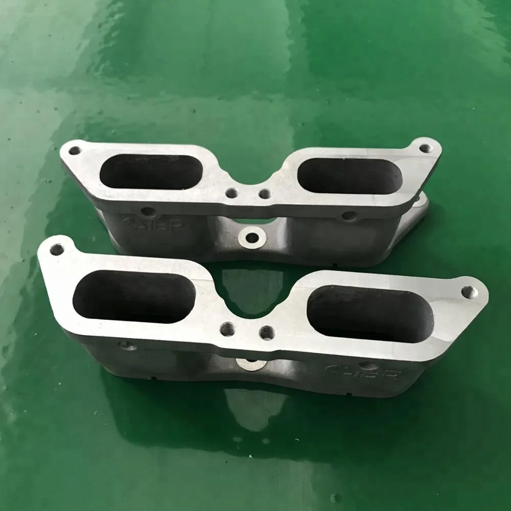 Cnc Machining Precision Casting Manifold Intake / Custom Intake