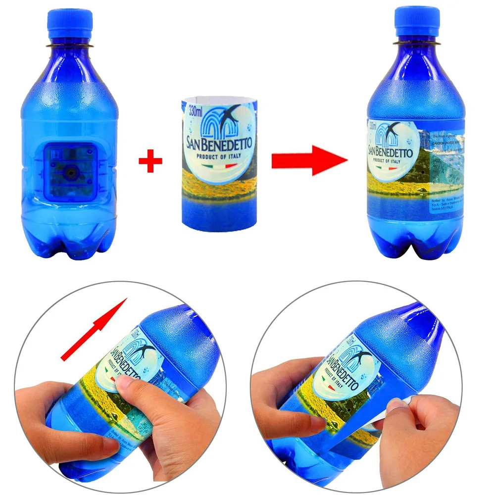 Hidden Camera Full Hd 1920*1080p Water Bottle Camera With Motion Detection Function Videotaking
