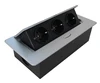 Desktop Multimedia Connectivity Box Pop up Socket with 3 Power