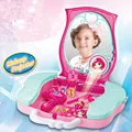 New Arrival Lighting selling boxed sets makeup girl children s dresser simulation play house toys For