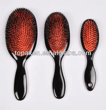 small boar bristle hair brush