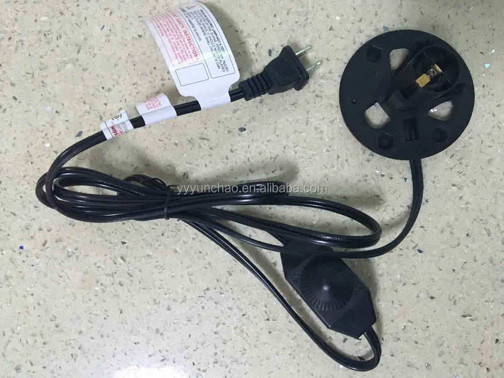 shelf lamp power cable