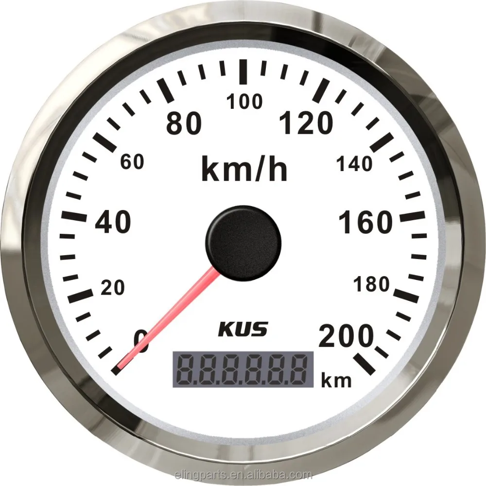 Compteur De Vitesse Moto Par Satellite KUS GPS Compteur De Vitesse D'odomètre Jauge Mètre 200 KM/H Pour