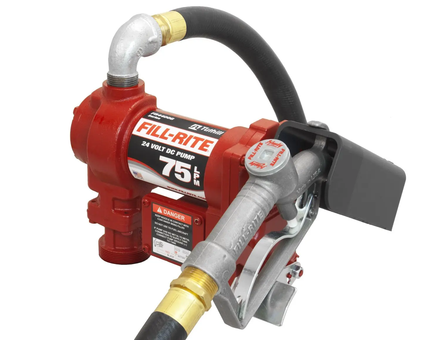 Get Quotations · Fill-Rite FR4410G 24 Volt DC Hi-Flow Fuel Transfer Pump with 1 Inch