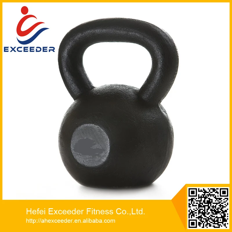 Black Paint Kettlebell For Kettlebell/rubber