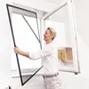 Insect protection fly screen window with aluminum frame