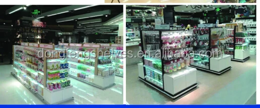 HOT Acrylic Supermarket Gondola