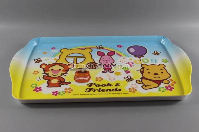 Foodgarde Plastic kids tray Melamine fruit tray