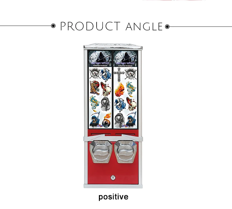 Sell Six Colors Optional 2 Column Tattoo Photo Sticker Vending Machine