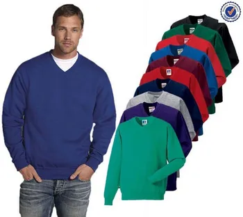 v neck fleece pullover men's