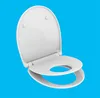 3 pieces soft closing one button quick release white Duroplast Family toilet seat