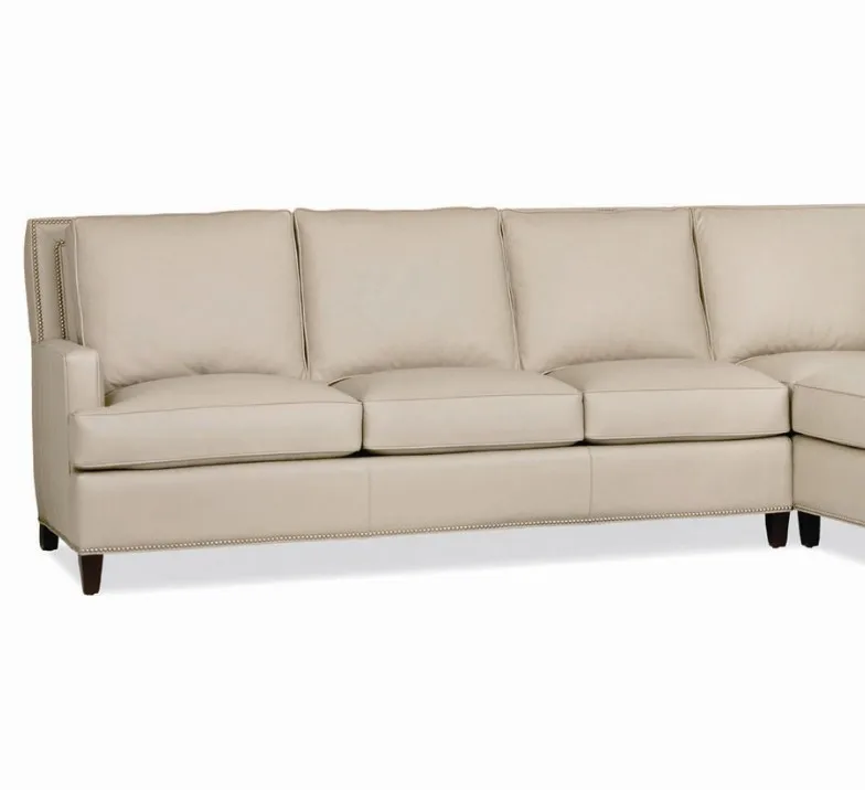 Gran Seccional Sofá De Cuero Estilo Americano Casa Muebles Sofá