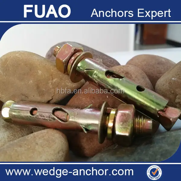 High Quality Carbon Steel Anti Skid Shark Fin Sleeve Anchor Concrete Anchor Sleeve M5 M6 M8 M10