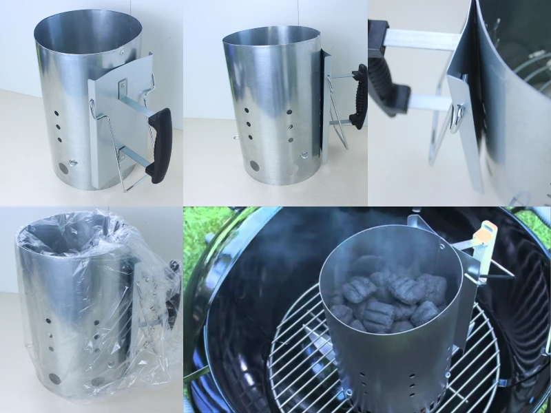 Quick Barbecue Fire Lighter Outdoor Bbq Tools Charcoal Chimney Starter