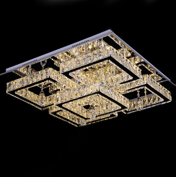 Henglan Led Crystal Chandelier K9 Crystal Chandelier For Hotel Project
