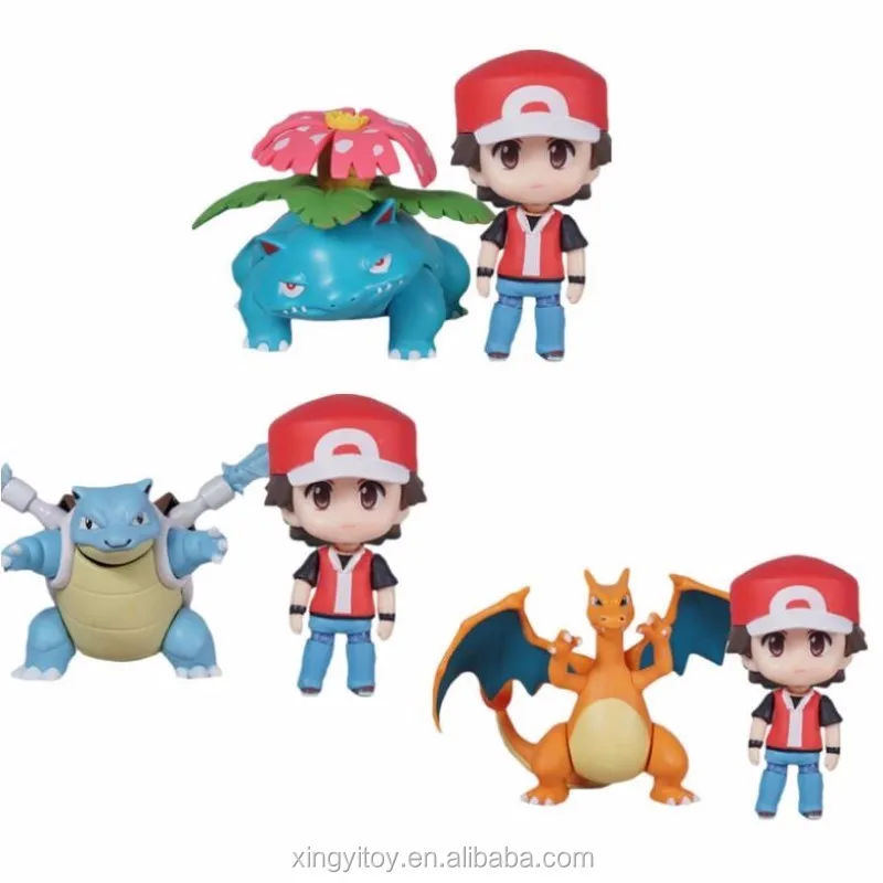 pokemon red action figure