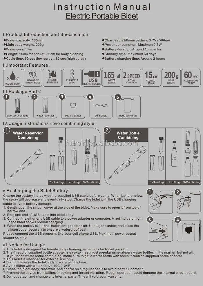 TB210 electric portable bidet instruction manual.jpg